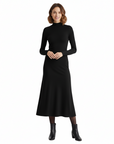 Mackenzie | Turtleneck Maxi Dress for Sophisticated Looks