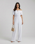 Briony | Off Shoulder Women’s Jumpsuit for Statement Style
