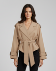 Demmie | Tailored Women's Trench Coat for Modern Elegance