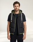 Reece | Hoodie Style Men’s Vest for Casual Days