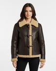 Willow | Elegant Leather Women's Jacket for Modern Style