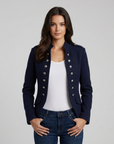 Samantha | Military Style Blazer with Unique Design