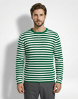 Eamon | Striped Pattern Men’s Shirt for Timeless Appeal
