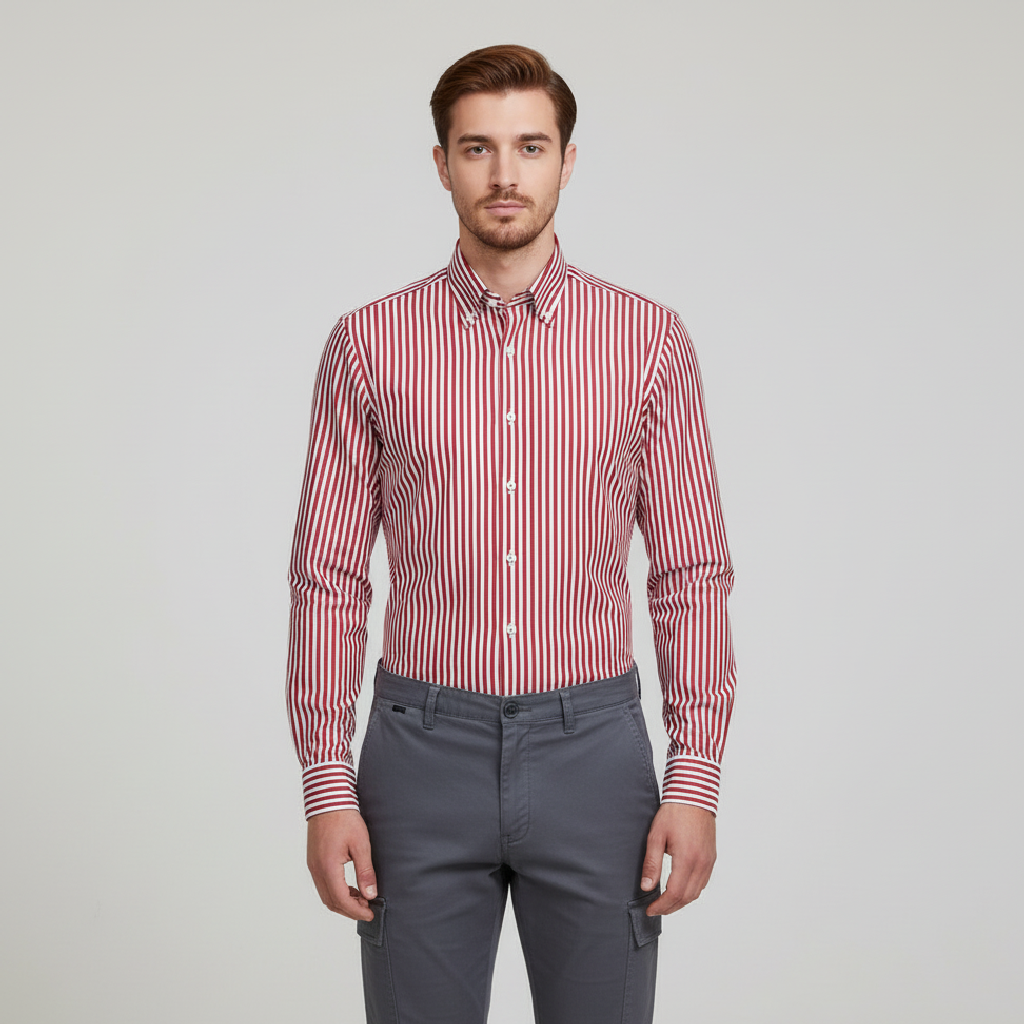 Harrison | Classic Striped Men's Shirt for Everyday Wear