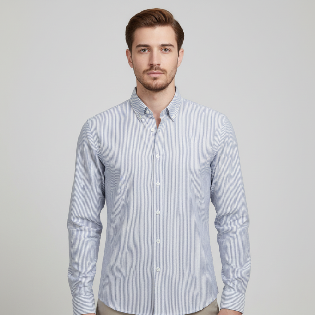 Harrison | Classic Striped Men's Shirt for Everyday Wear