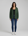 Priscilla | Cable Knit Oversized Women’s Cardigan for Layered Style