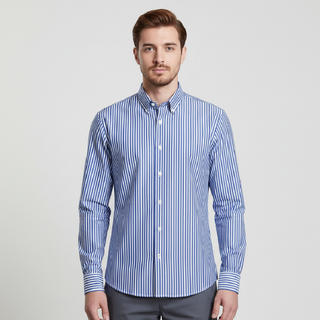 Harrison | Classic Striped Men's Shirt for Everyday Wear
