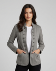Samantha | Military Style Blazer with Unique Design