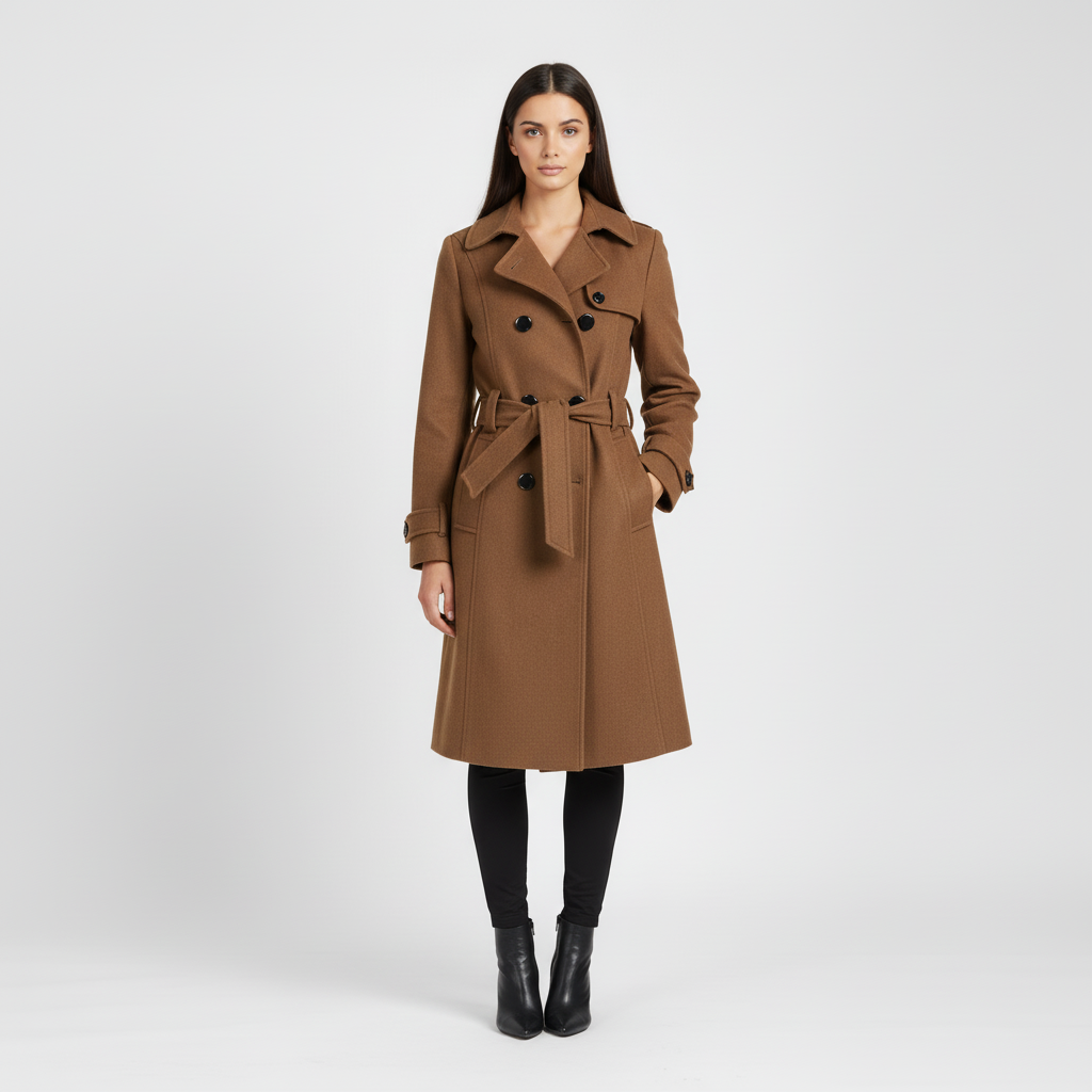 Poppy | Minimalist Women’s Trench Coat for Elegant Design