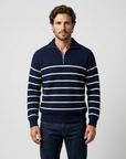 Jace | Striped Detail Men’s Sweater for Casual Outfits