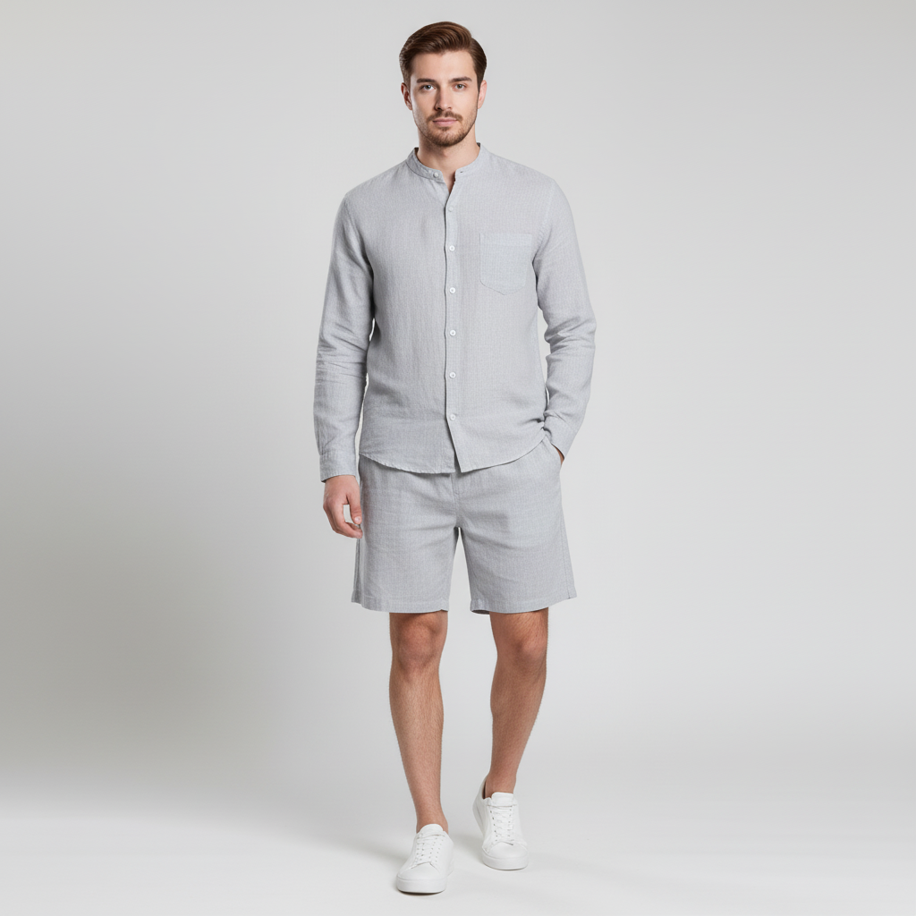 Angus | Lightweight Linen Men's Set for Daily Wear
