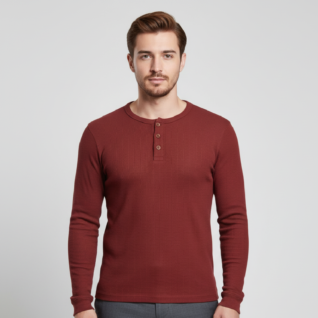 Hudson | Casual Long Sleeve Men's Shirt for Daily Wear