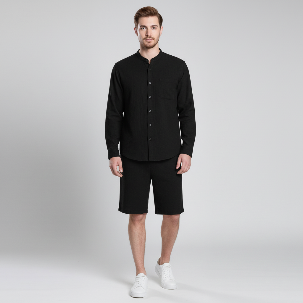 Angus | Lightweight Linen Men's Set for Daily Wear
