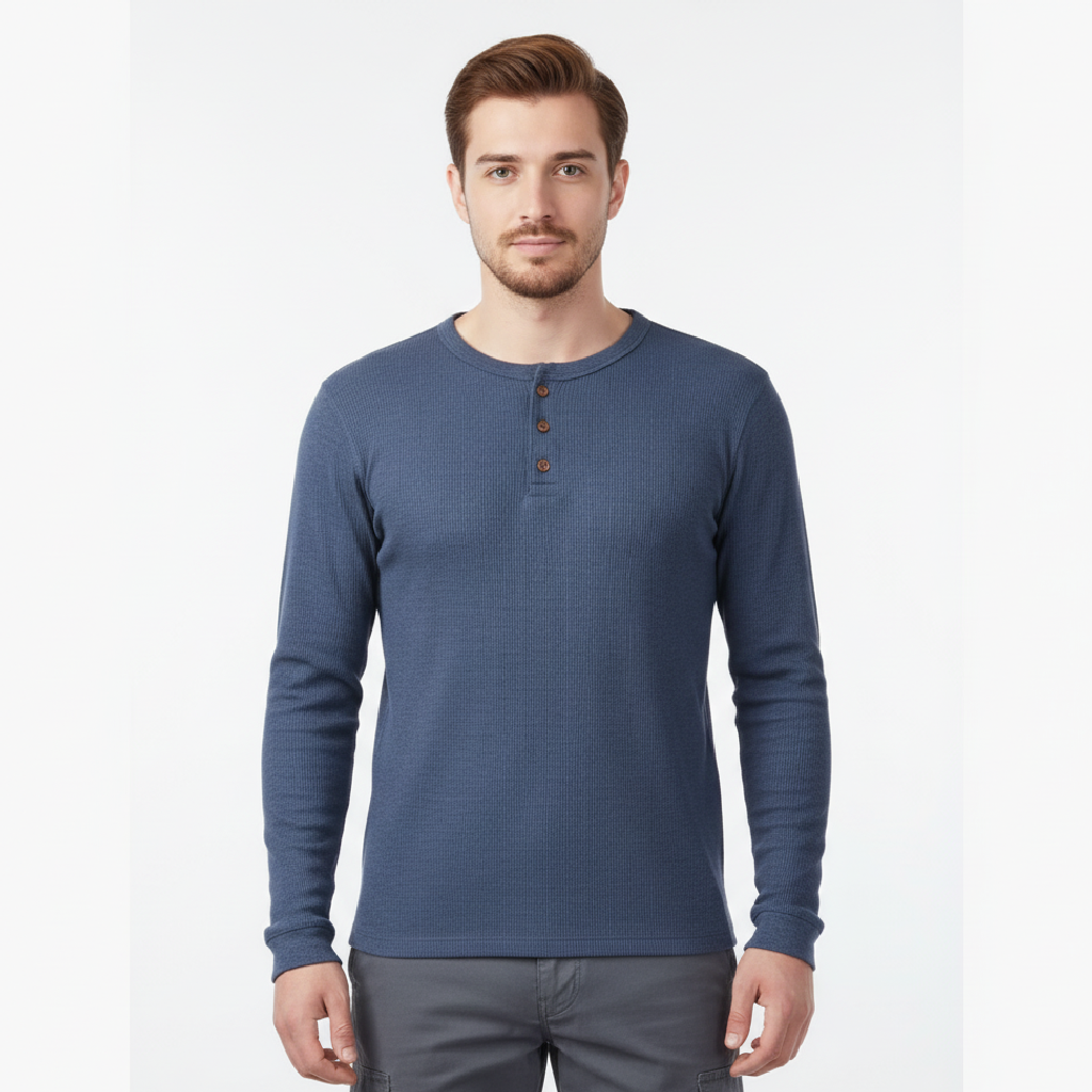 Hudson | Casual Long Sleeve Men's Shirt for Daily Wear