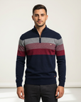 Zac | Modern Half Zip Men’s Sweater for Contemporary Wear