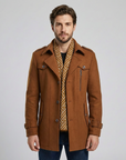 Ronan | Versatile Overcoat Style Men’s Coat for Any Occasion