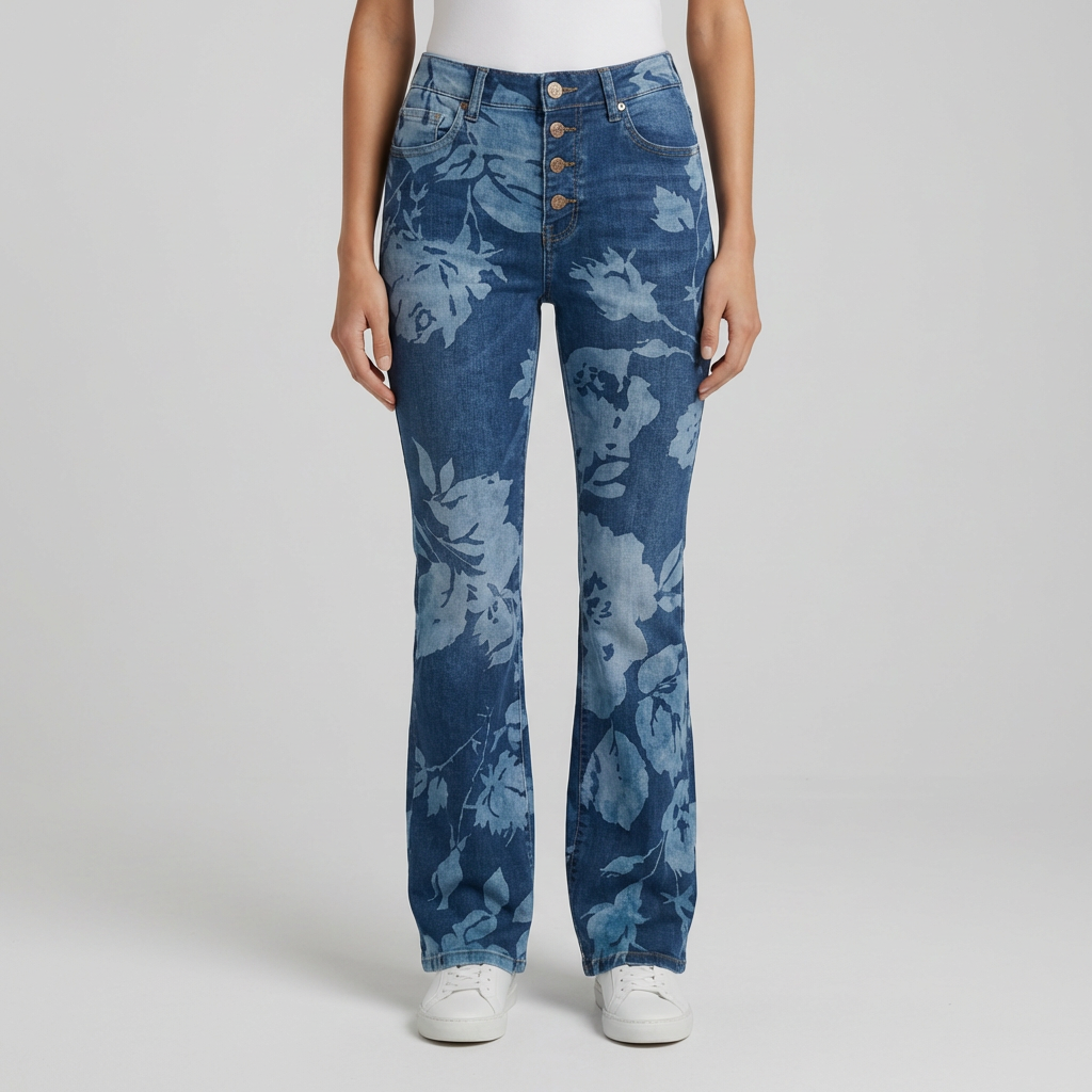 Talia | Flared Retro Women’s Jeans for Statement Looks