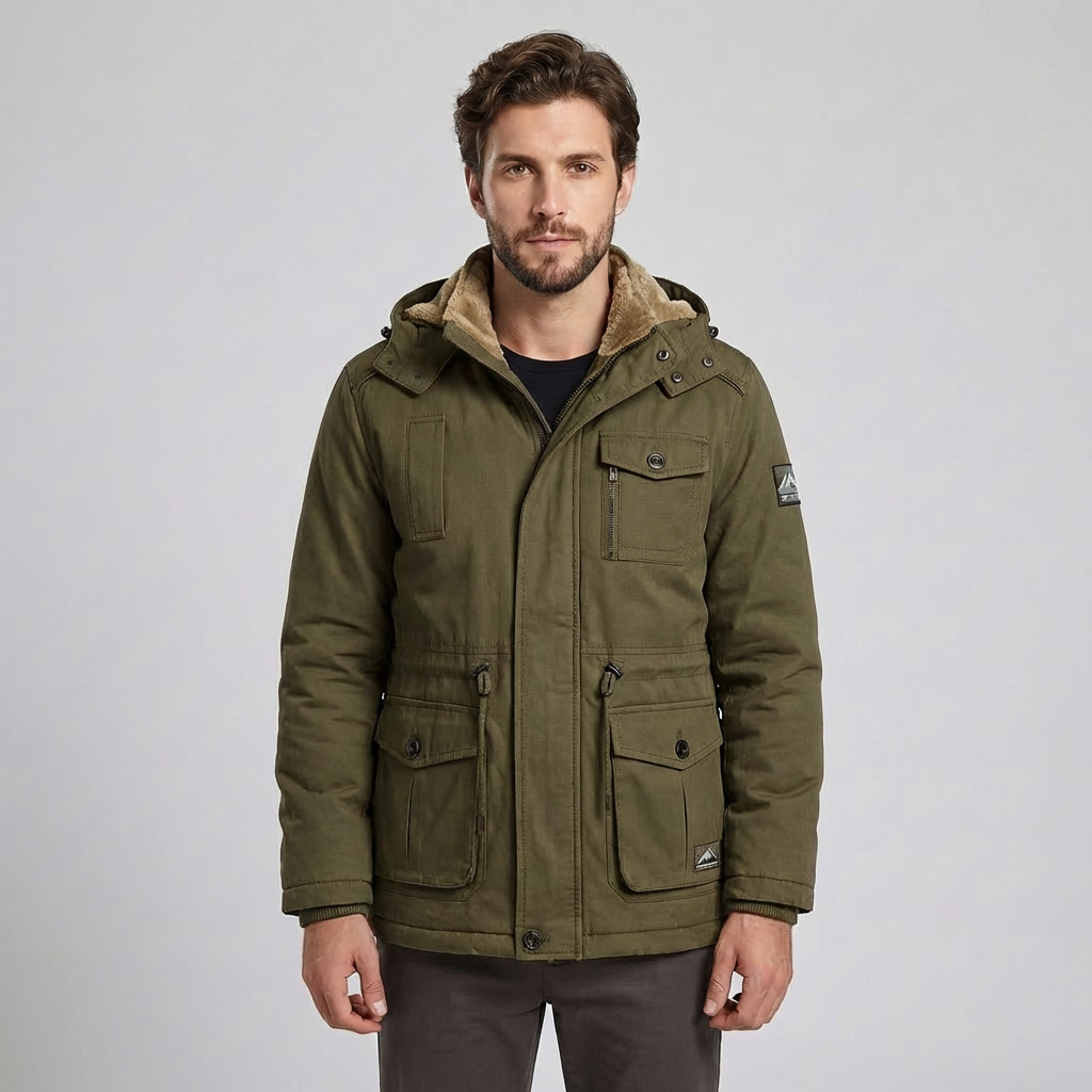 Kieran | Insulated Winter Men’s Coat for Cold Weather