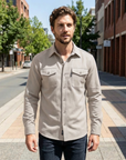 Wade | Refined Casual Men’s Shirt for Cooler Seasons