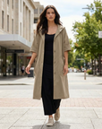 Hannah | Waterproof Longline Women’s Trench Coats for Rainy Days