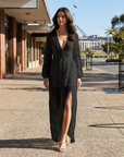 Camille | Long Sleeve Floral Maxi Dress for Day Events