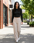 Odessa | Casual Crop Women’s Tops for Relaxed Wear