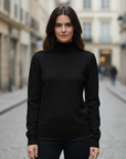 Sienna | Fitted Turtleneck Women's Top Sweater