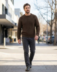 Ira | Knitted Essential Men’s Sweater for Everyday Comfort