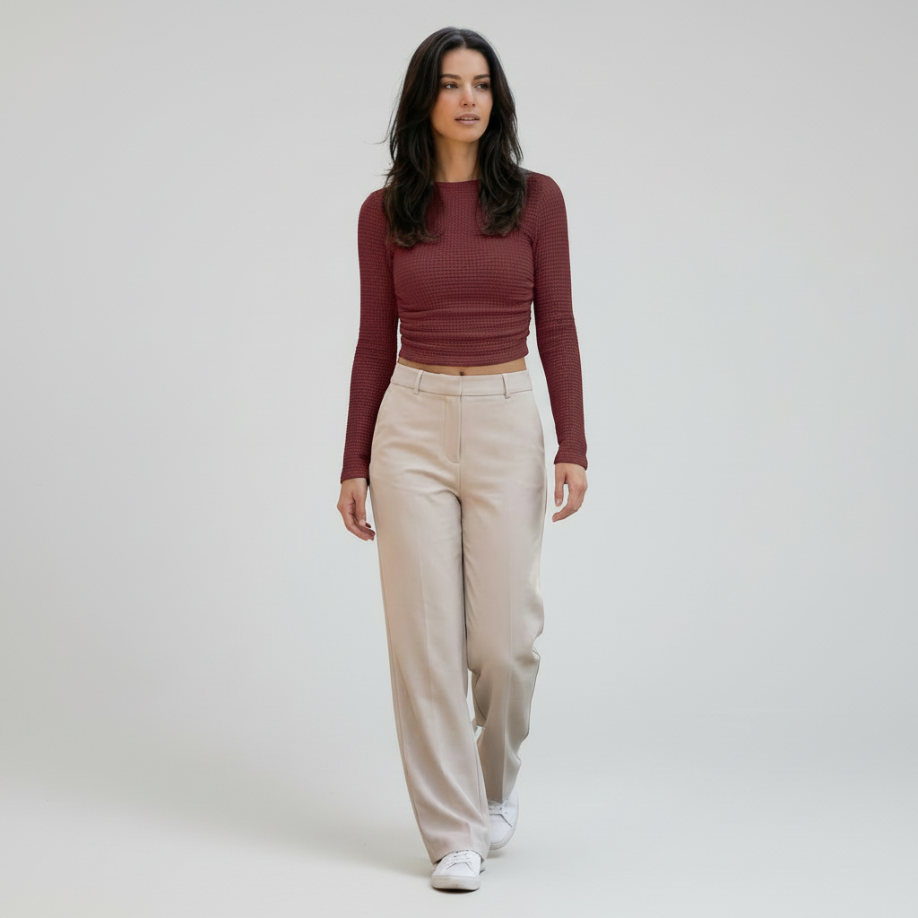 Odessa | Casual Crop Women’s Tops for Relaxed Wear