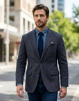 Malcolm | Classic Tweed Inspired Men’s Coat for Timeless Style