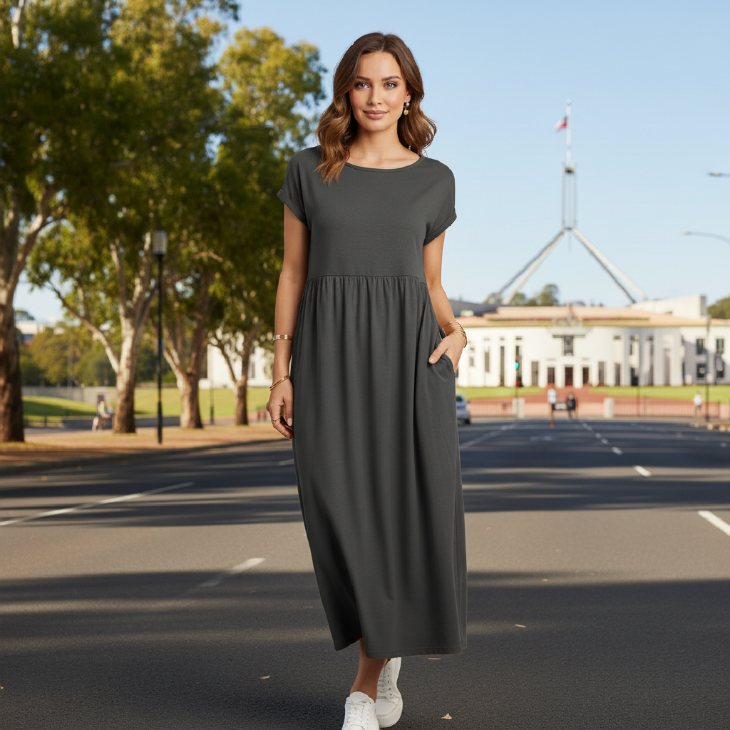 Georgia | Summer Women's Maxi Dress for Effortless Style