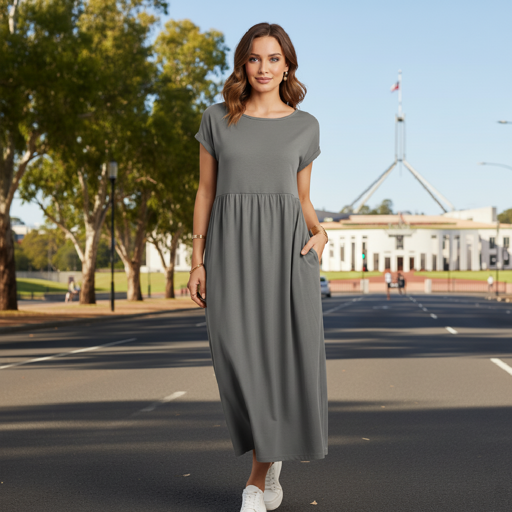 Georgia | Summer Women's Maxi Dress for Effortless Style