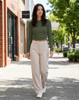 Odessa | Casual Crop Women’s Tops for Relaxed Wear