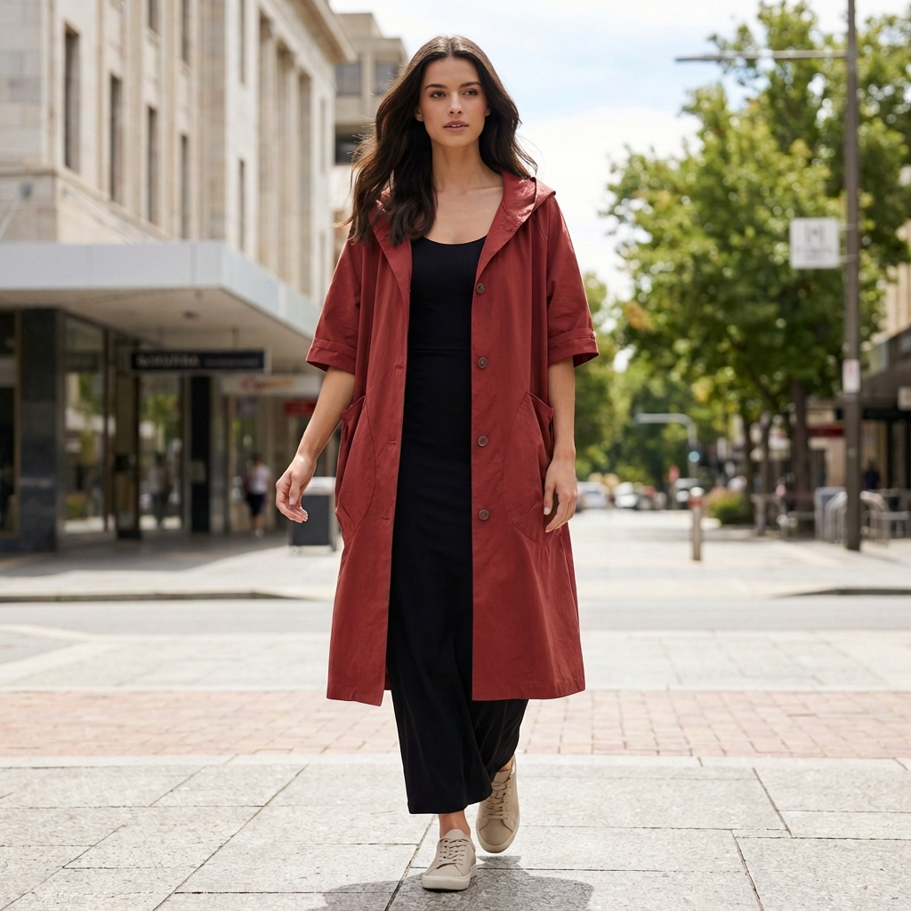Hannah | Waterproof Longline Women’s Trench Coats for Rainy Days