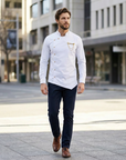 Damien | Everyday Long Sleeve Men’s Shirt for Easy Styling