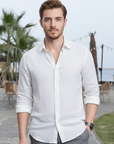 Archer | Linen Men's Shirt for Comfortable Style