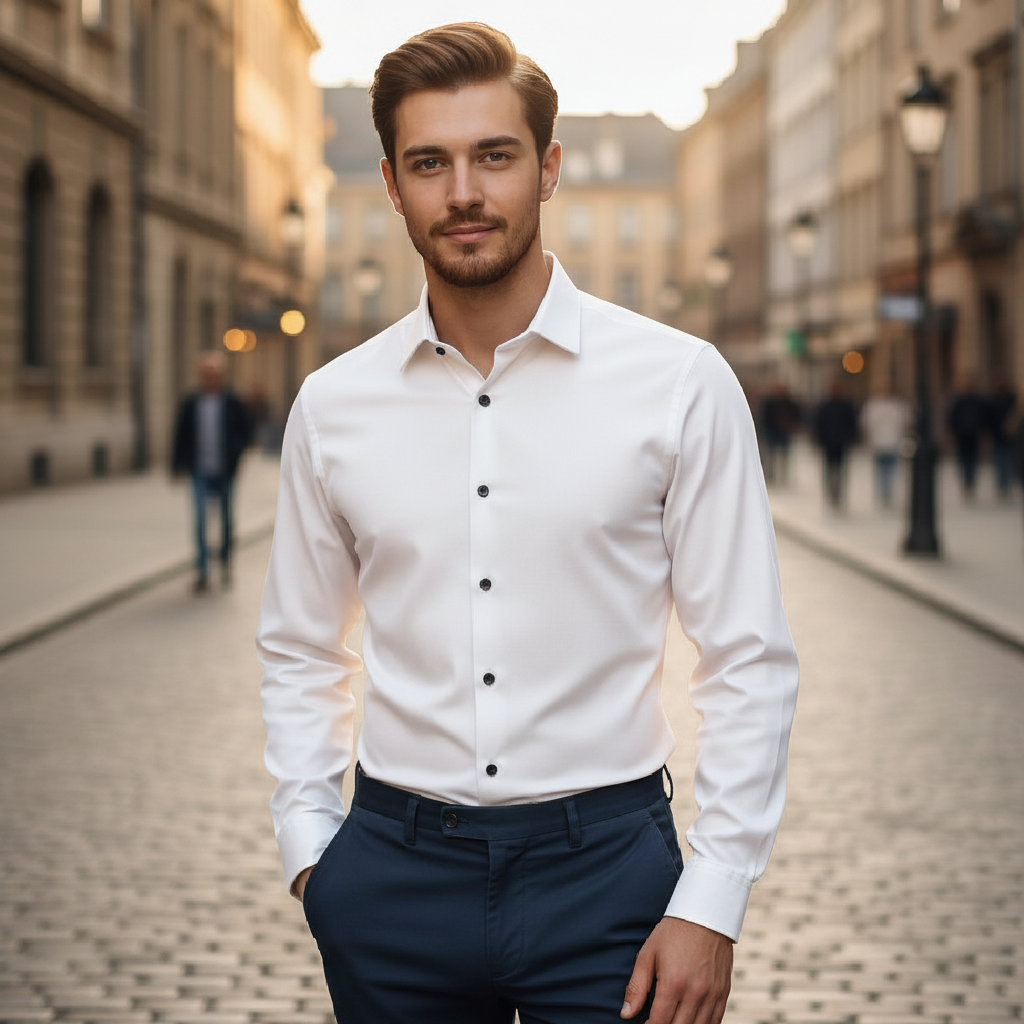 Hamish | Modern Men's Shirt for Stylish Looks