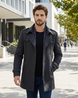 Ronan | Versatile Overcoat Style Men’s Coat for Any Occasion