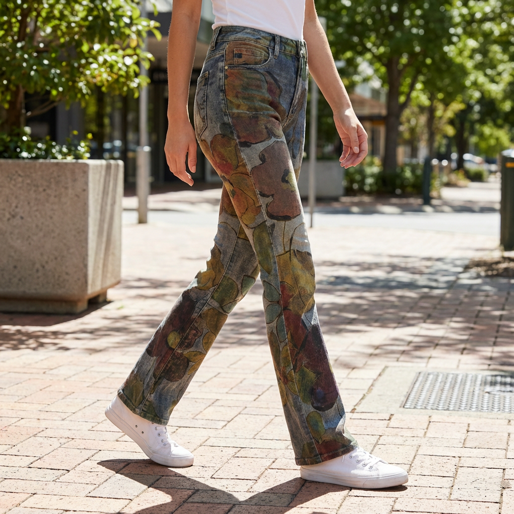 Talia | Flared Retro Women’s Jeans for Statement Looks