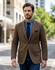 Malcolm | Classic Tweed Inspired Men’s Coat for Timeless Style