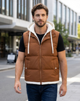 Reece | Hoodie Style Men’s Vest for Casual Days