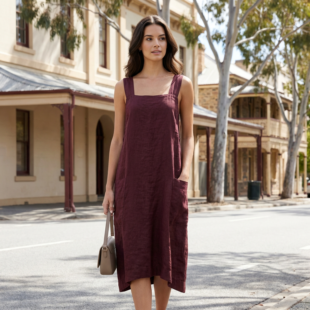 Jemima | Apron Style Casual Dresses for Comfortable Days