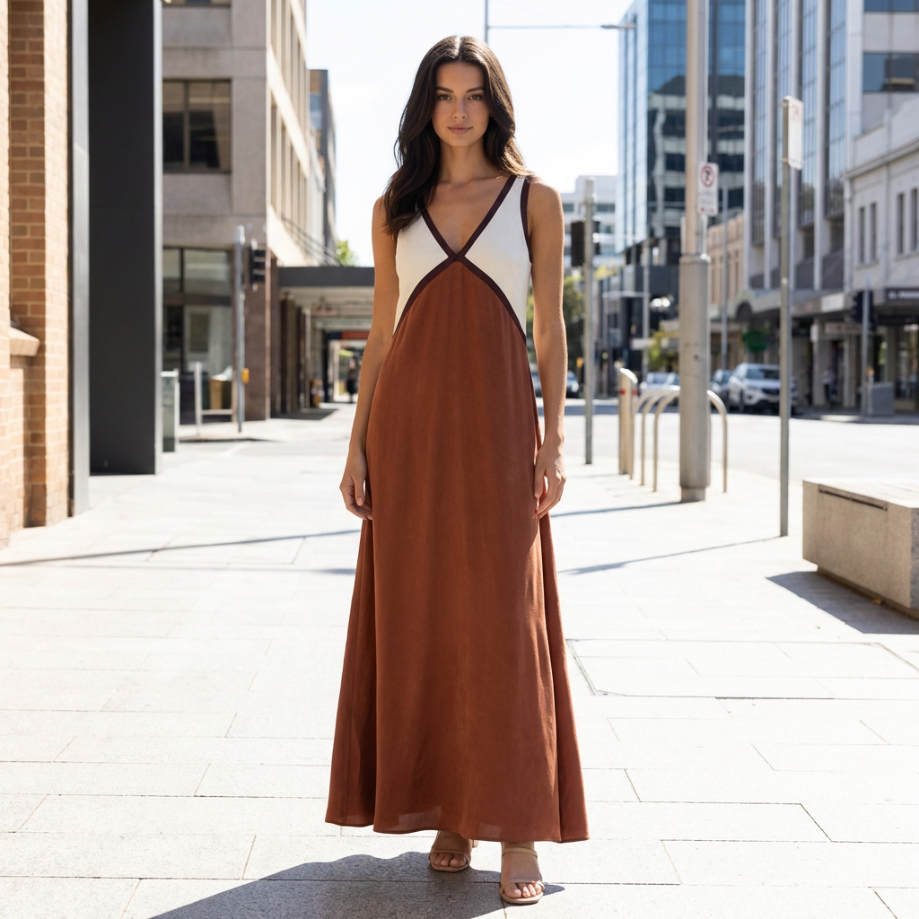 Loretta | Summer Maxi Dress with Graceful Charm