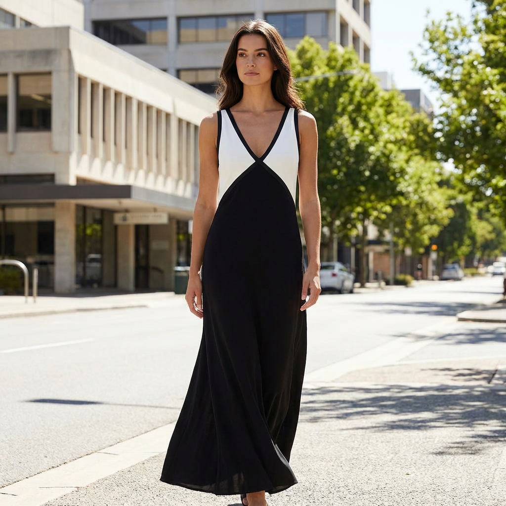 Loretta | Summer Maxi Dress with Graceful Charm