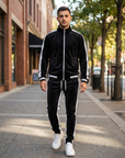 Mitchell | Velvet Comfort Men’s Tracksuit for Elevated Loungewear