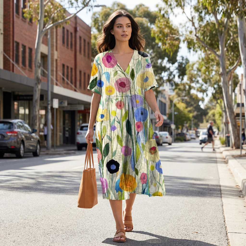 Indira | Floral Print Casual Dresses for Everyday Styling