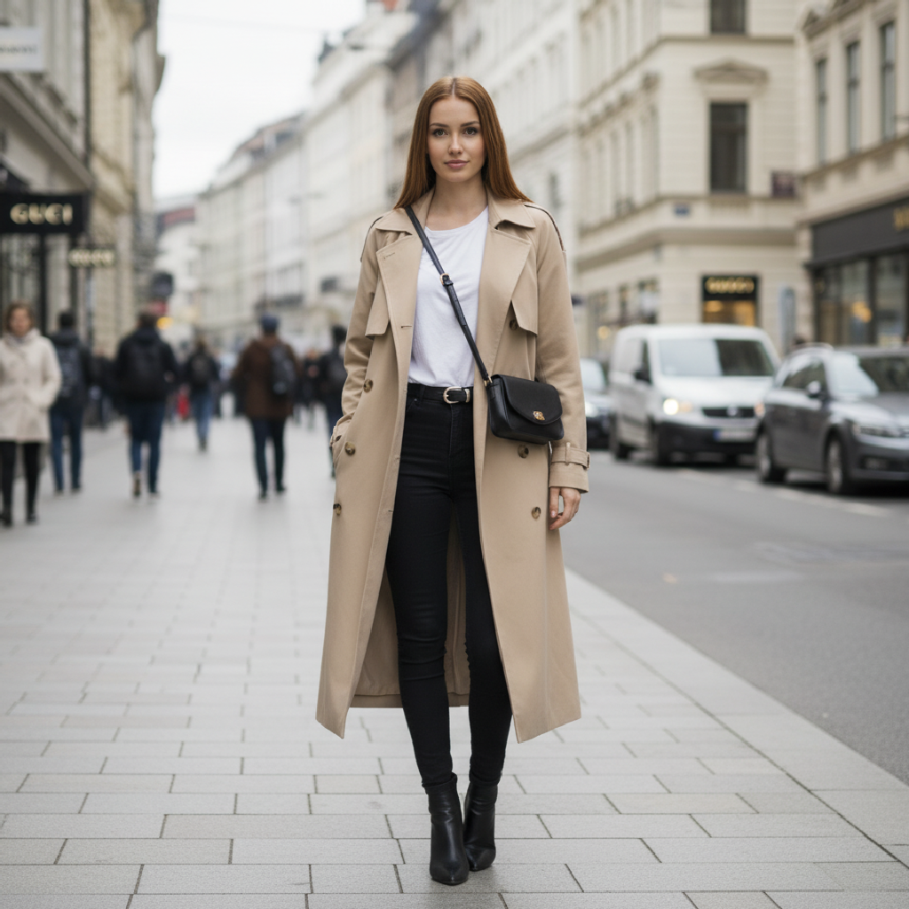 Elara | Classic Women’s Trench Coat for All Occasions
