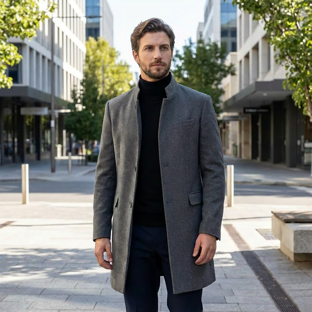 Henry | Premium Wool Men’s Coats for Everyday Wear