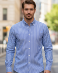 Harrison | Classic Striped Men's Shirt for Everyday Wear