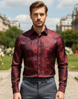 Declan | Long Sleeve Men's Shirt for Elegant Occasions